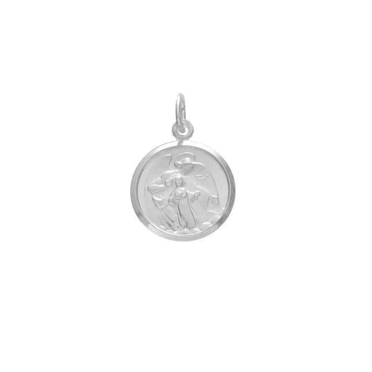 SANTORAL - Dije Angel de la Guarda 17mm - Plata