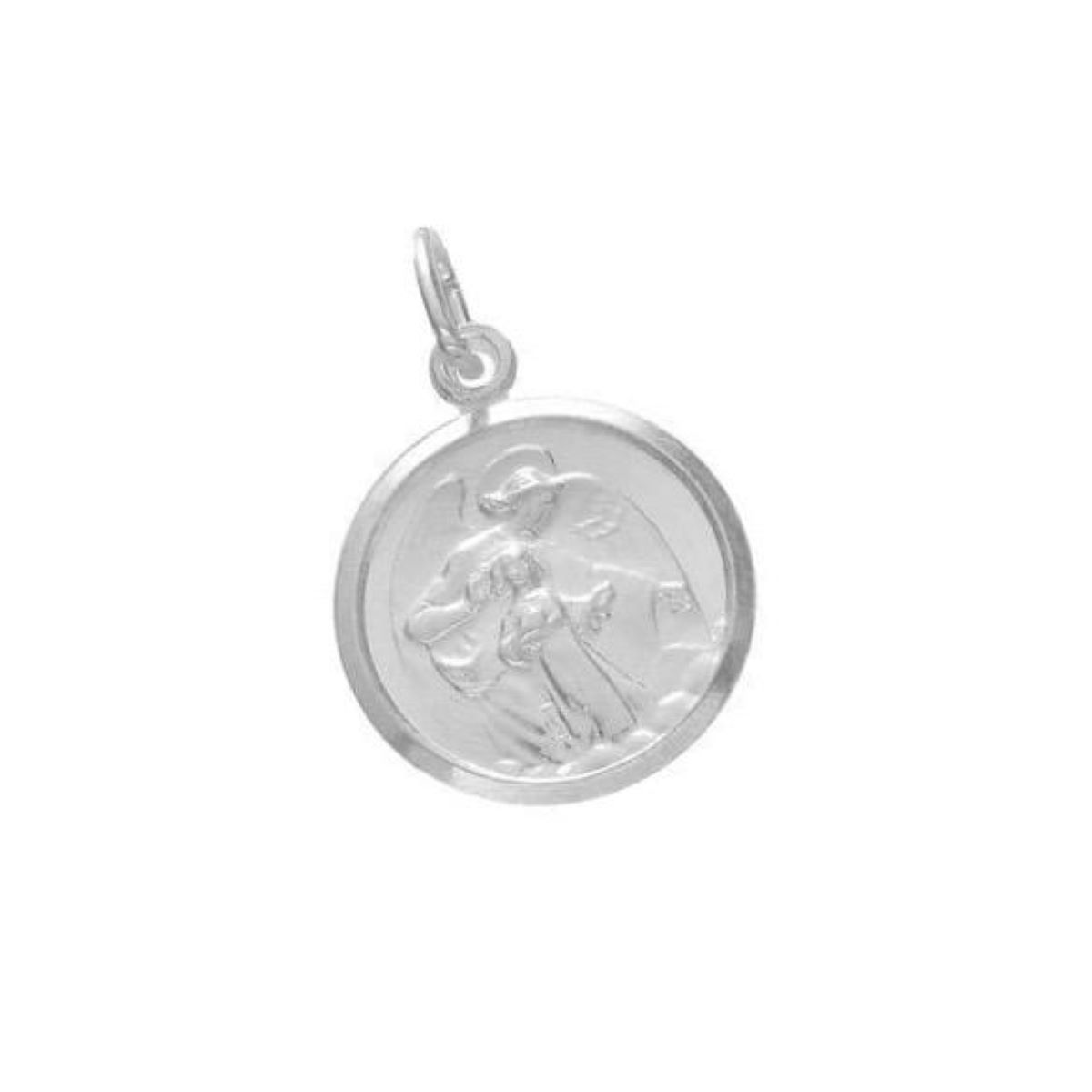 SANTORAL - Dije Angel de la Guarda 17mm - Plata