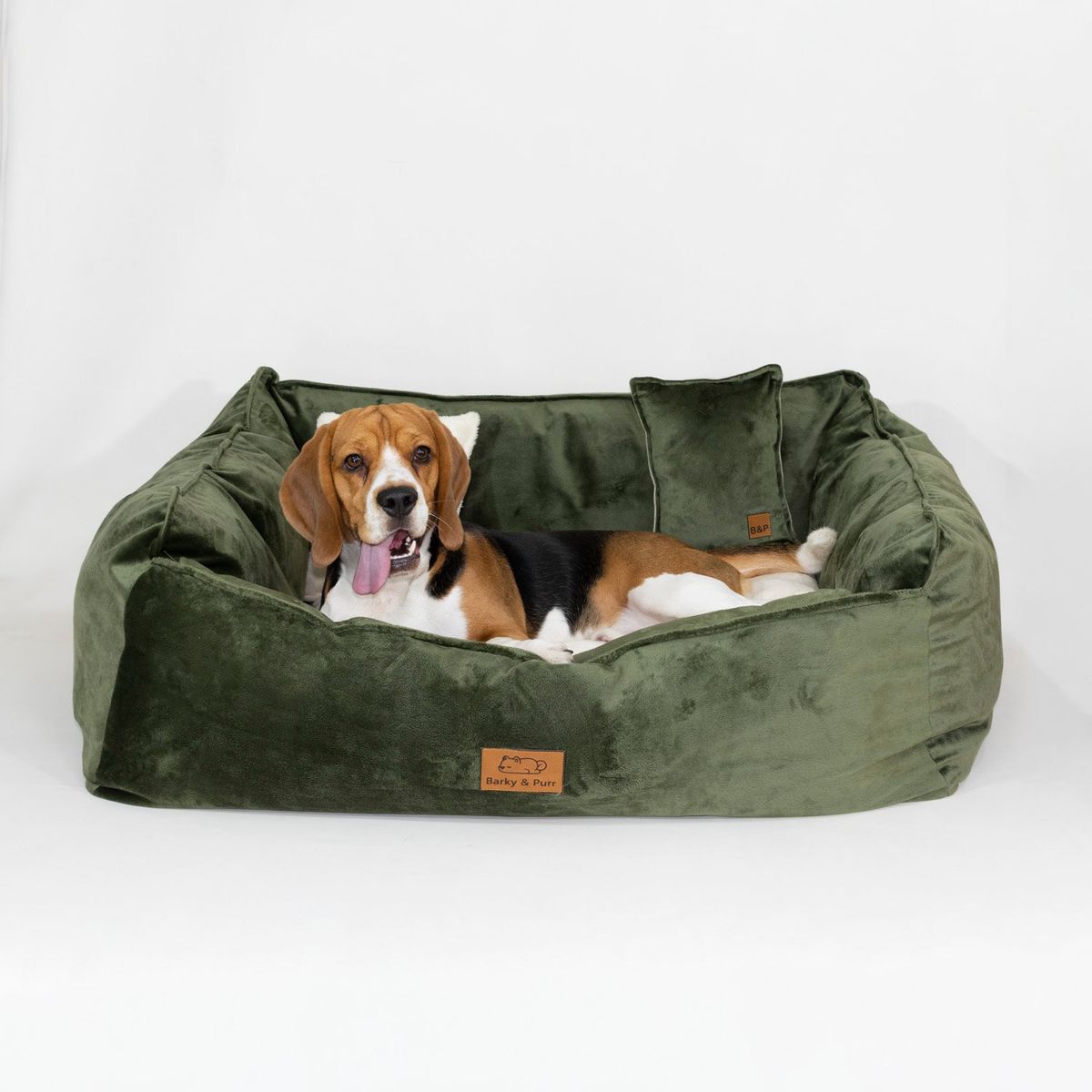 GENERICO - Cama Perro Barky verde S