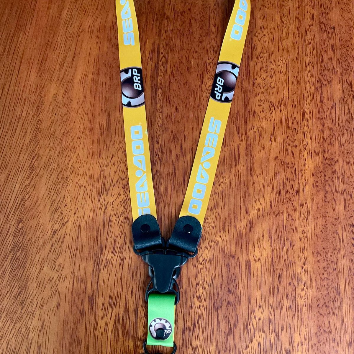 GENERICO - Llavero Sea Doo Lanyard Moto Acuatica Pita Jet Ski Llaves BRP Amarilla