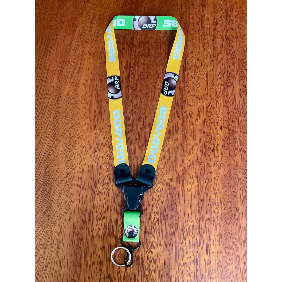 GENERICO - Llavero Sea Doo Lanyard Moto Acuatica Pita Jet Ski Llaves BRP Amarilla