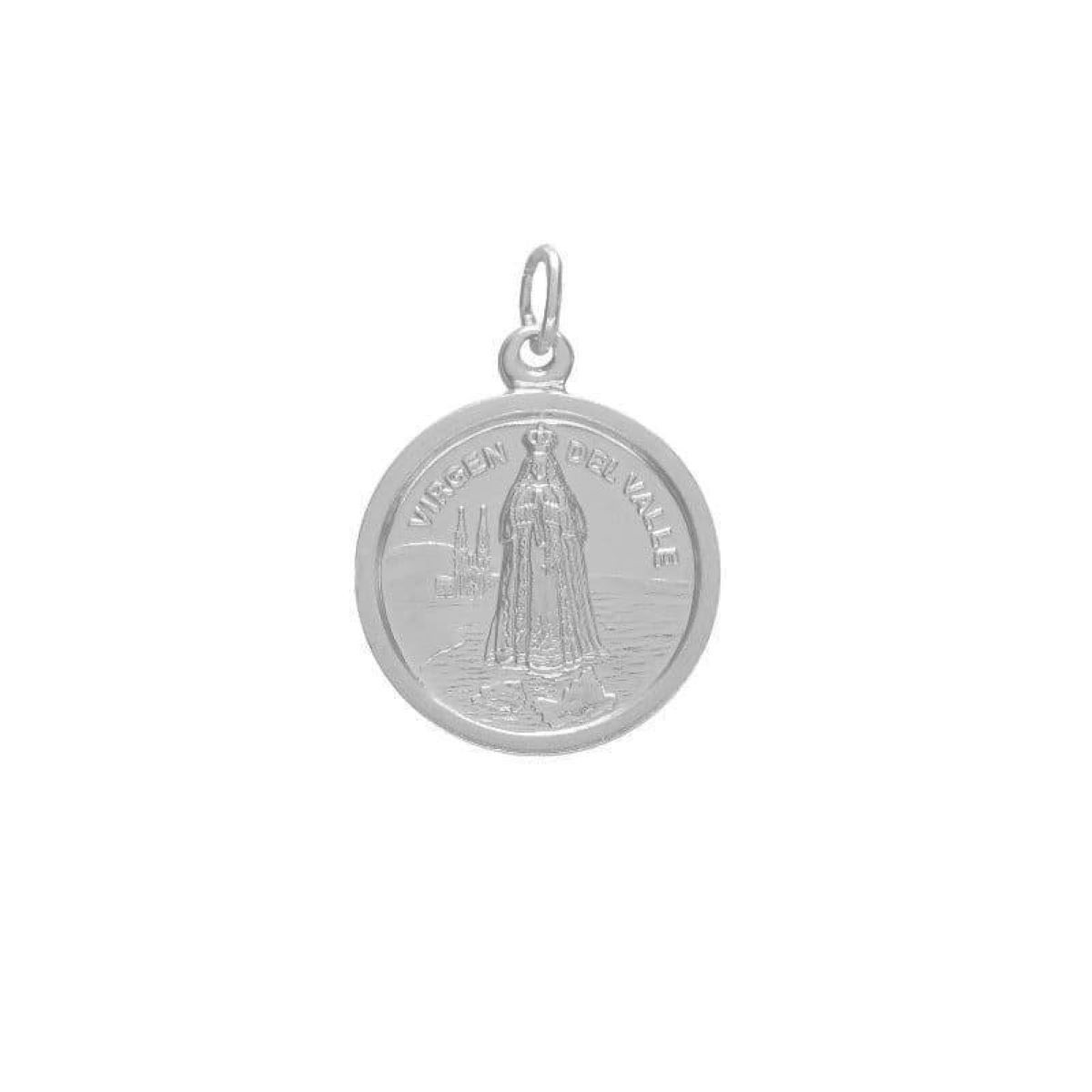 SANTORAL - Dije Virgen del Valle 22mm - Plata