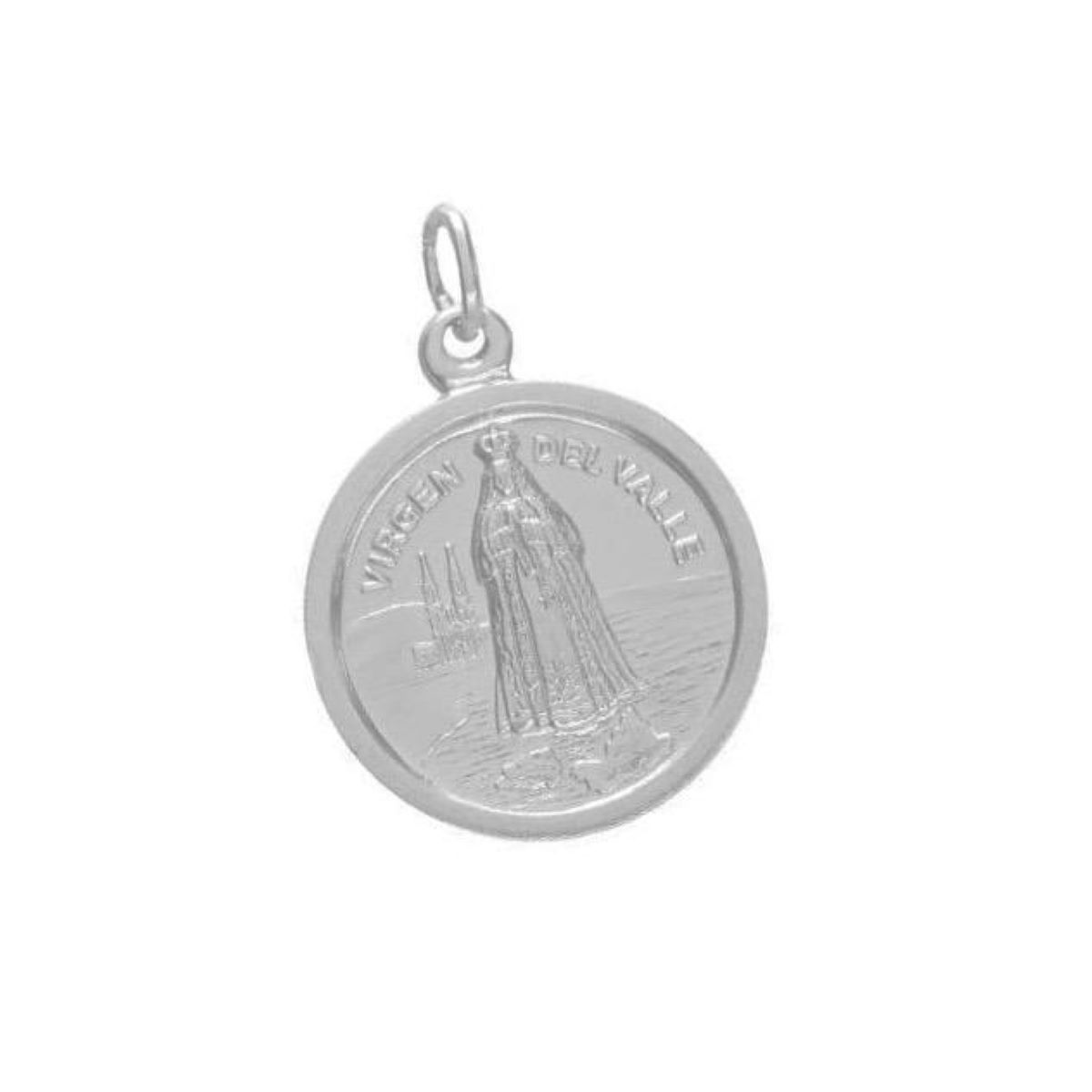 SANTORAL - Dije Virgen del Valle 22mm - Plata