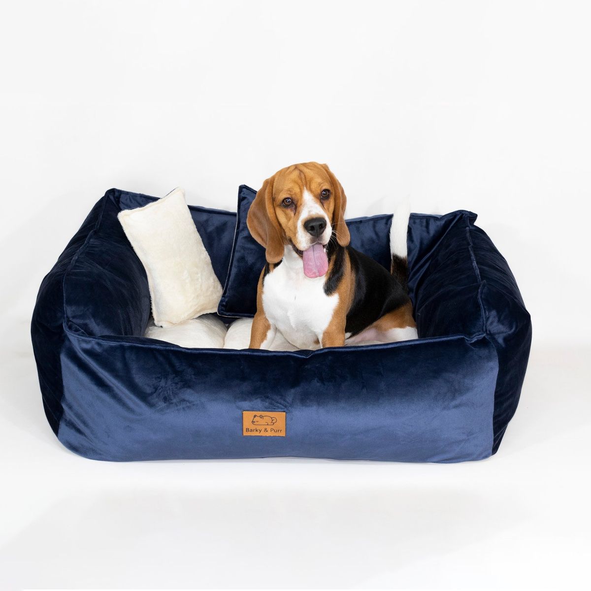 GENERICO - Cama Perro Barky Azul L