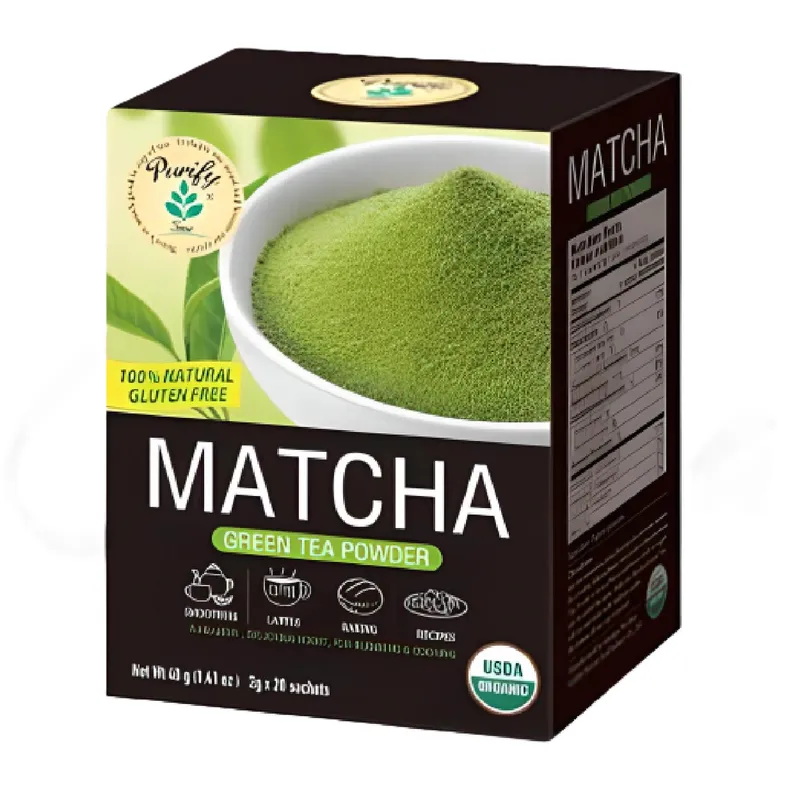 GENERICO - Matcha orgánico 20 sobres x 2 gr c/u Purify Tree