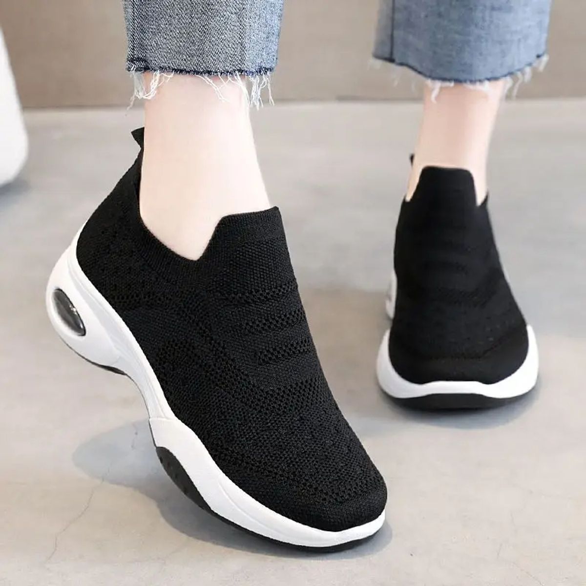 GENERICO - Zapatillas Urbanas Con Plataforma Para Mujer Camara De Aire