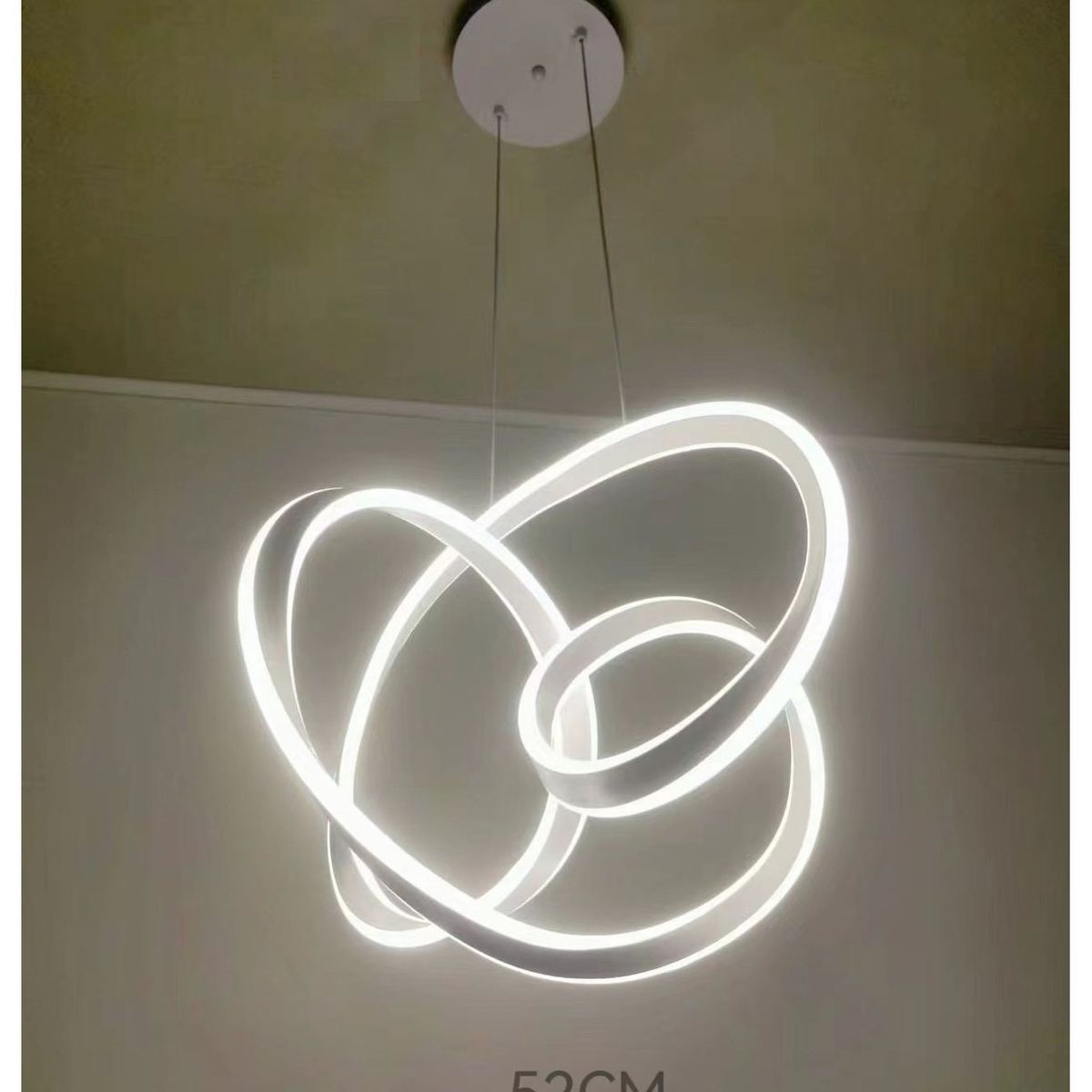 GENERICO - Lámpara Colgante LED Enredadera Blanco Incluye control remoto