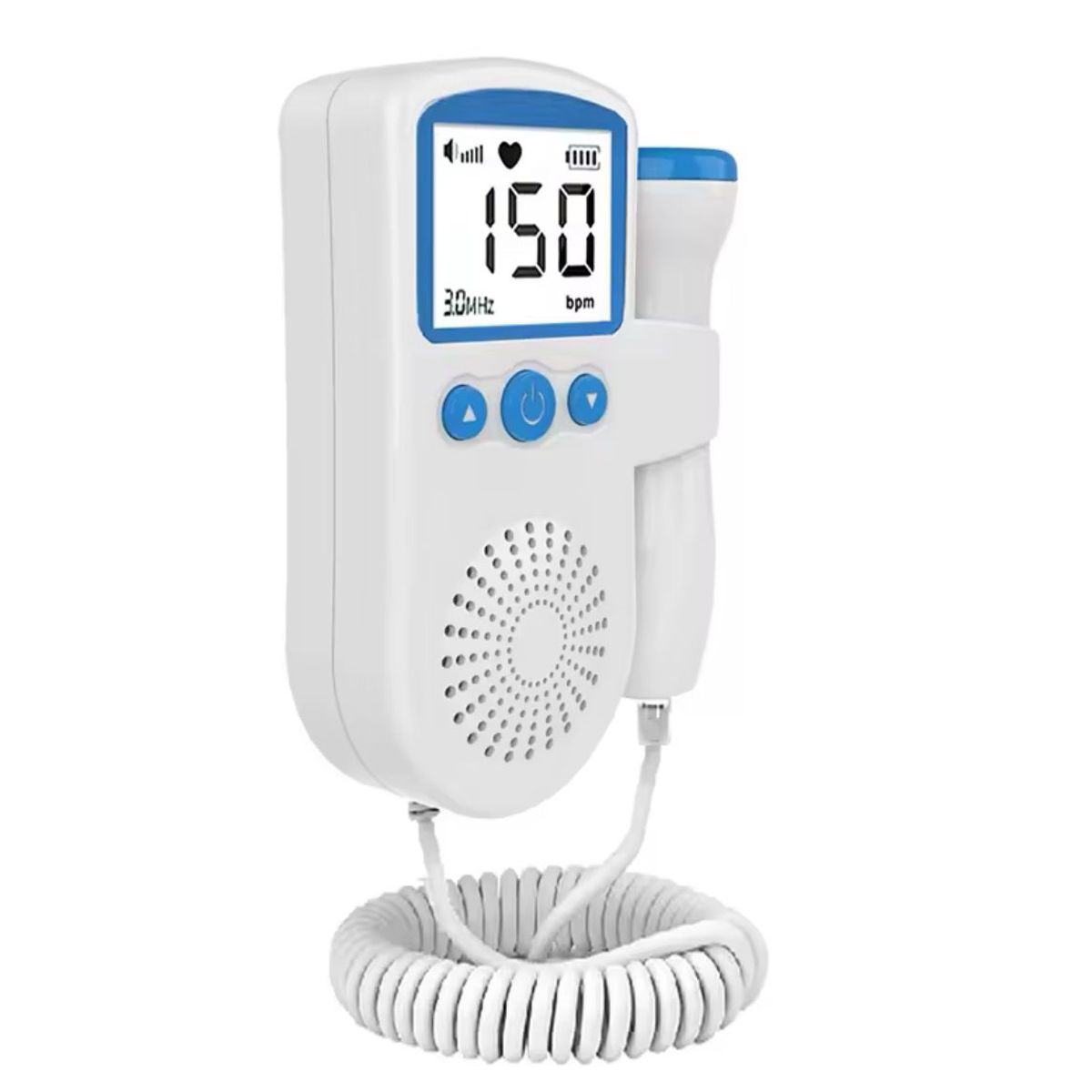 GENERICO - DOPPLER FETAL MEDIDOR DE RITMO CARDIACO COLOR AZUL