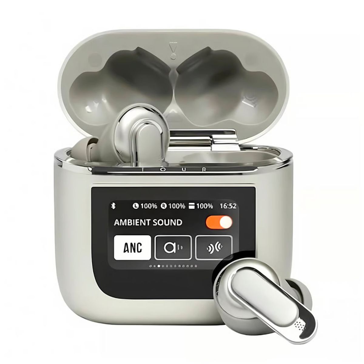 GENERICO - Audífonos Bluetooth Tour Pro 2 Gris