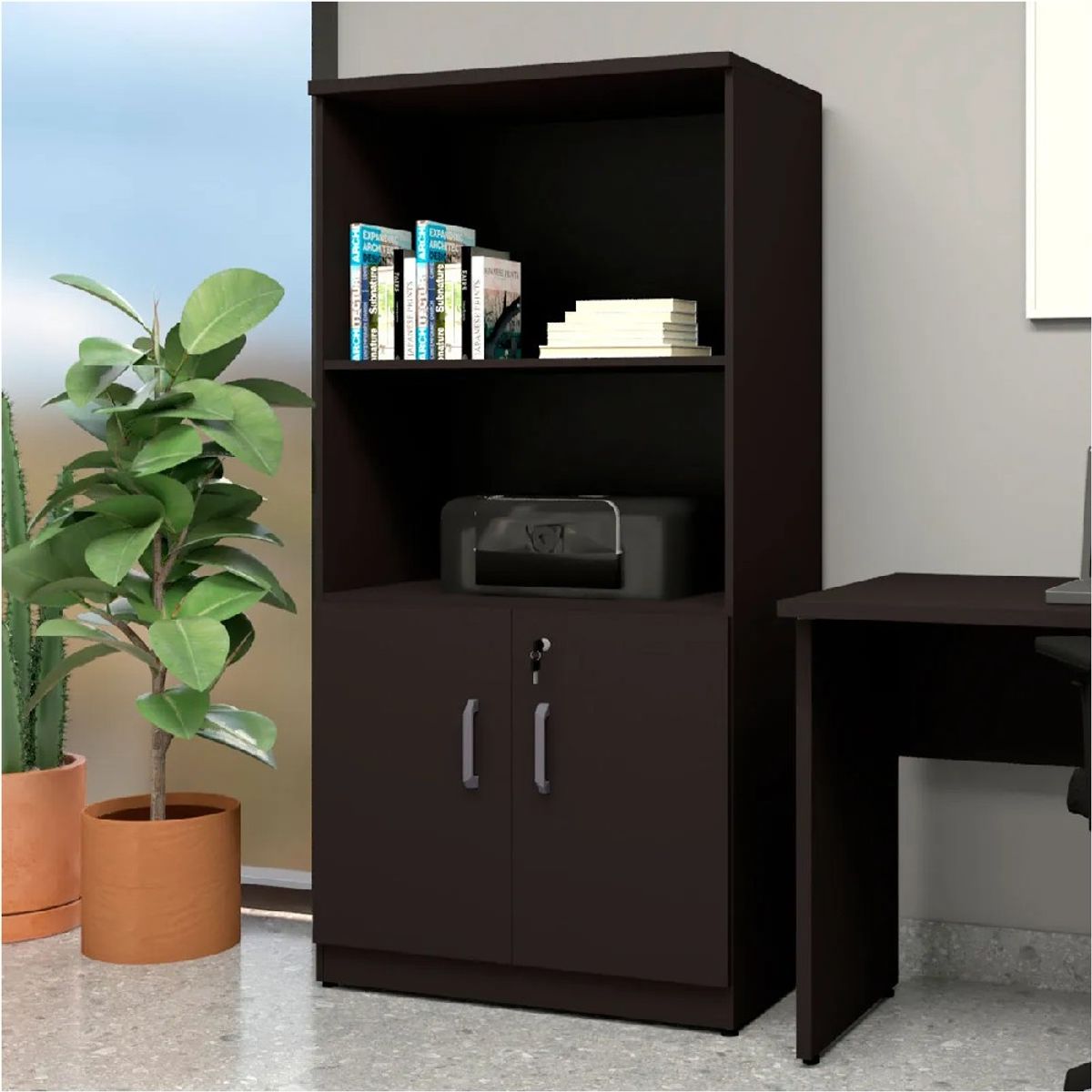 NACION MUEBLES - Armario Nacion Muebles Ahmed Color Negro