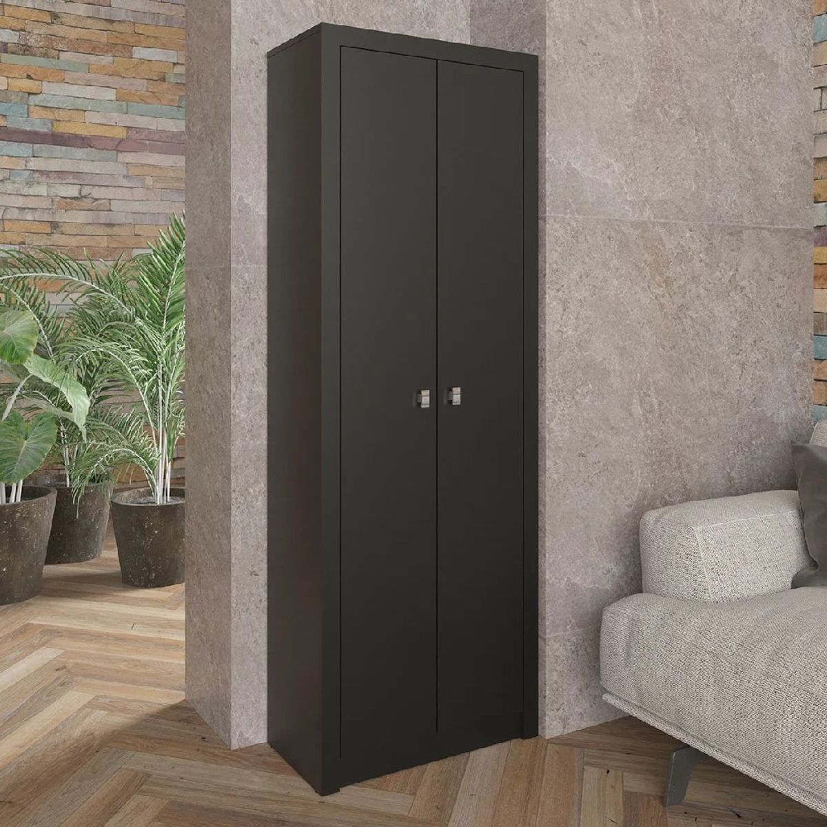 NACION MUEBLES - Armario Nacion Muebles James Color Negro