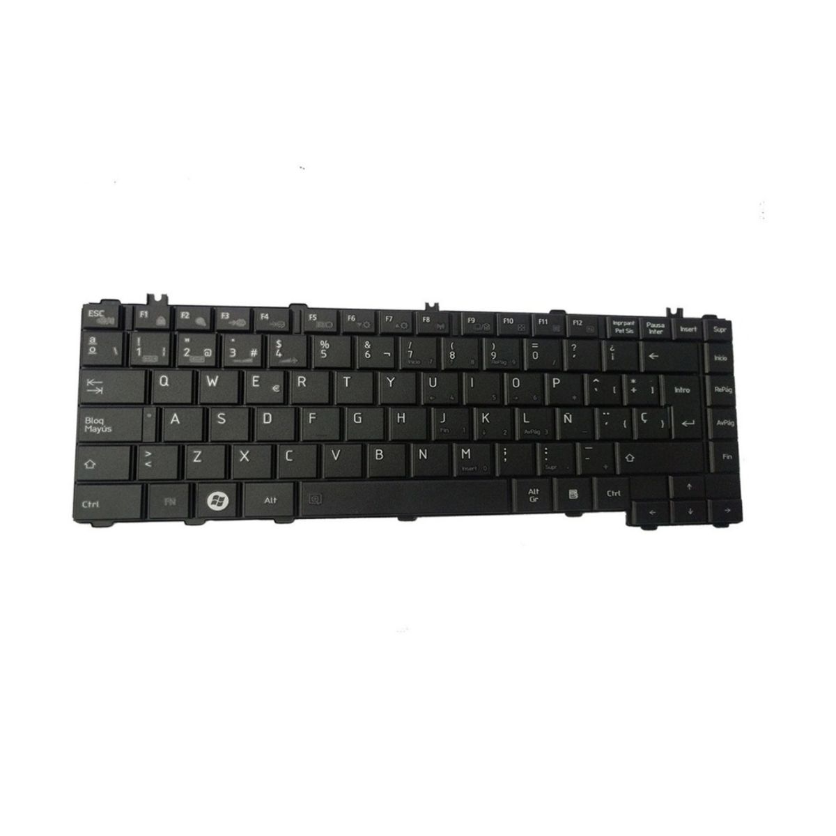 OEM - Teclado para Laptop Toshiba Satelite L645D,  C600D, C640, C645
