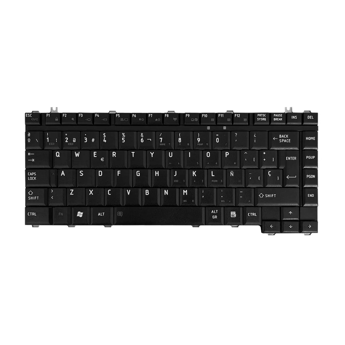OEM - Teclado para Laptop Toshiba Satelite A200,  A205, A210, A215, A300