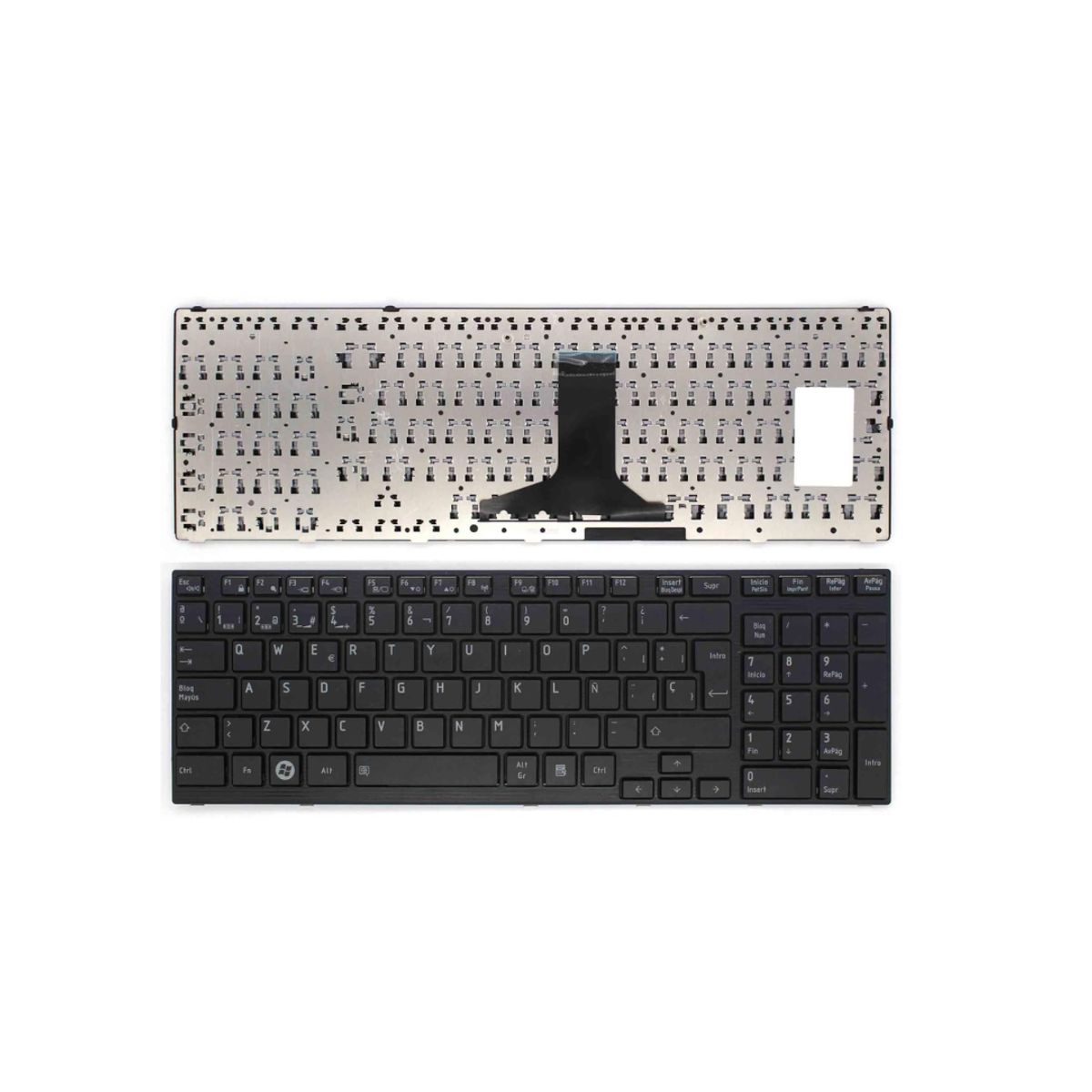 OEM - Teclado para Laptop Toshiba SATELITE A665,  A660, A665, A665D
