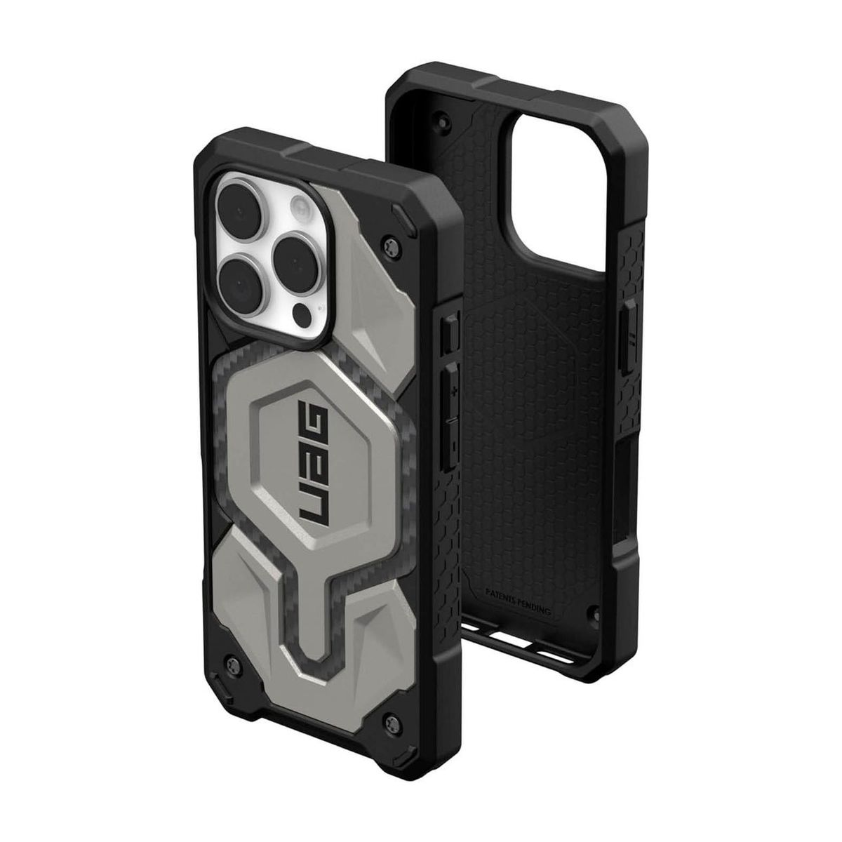 URBAN ARMOR GEAR - Case UAG Monarch Pro para iPhone 16 Pro MagSafe - Titanium