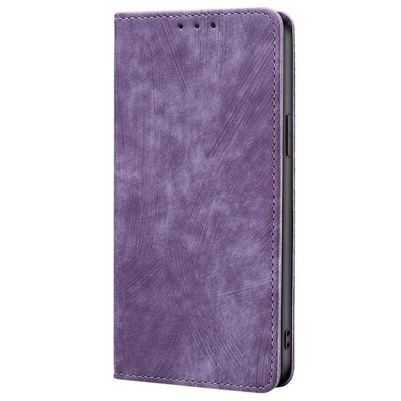 GENERICO - Funda para Xiaomi Redmi Note 13 Pro Plus Flip Cover Lila Antishock
