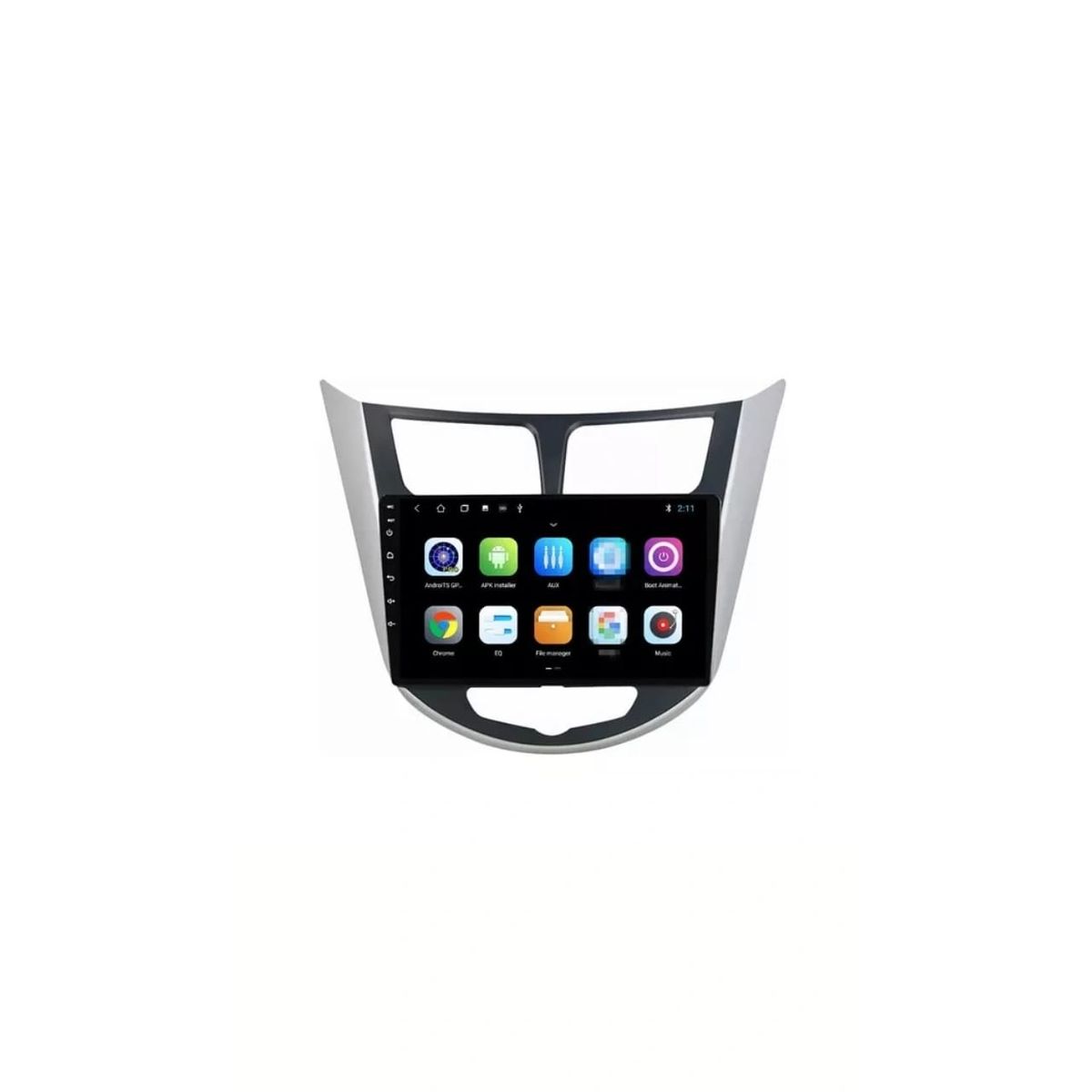 GENERICO - Autoradio Android Hyundai Accent 2011-2020 2+32gb 8core Qled