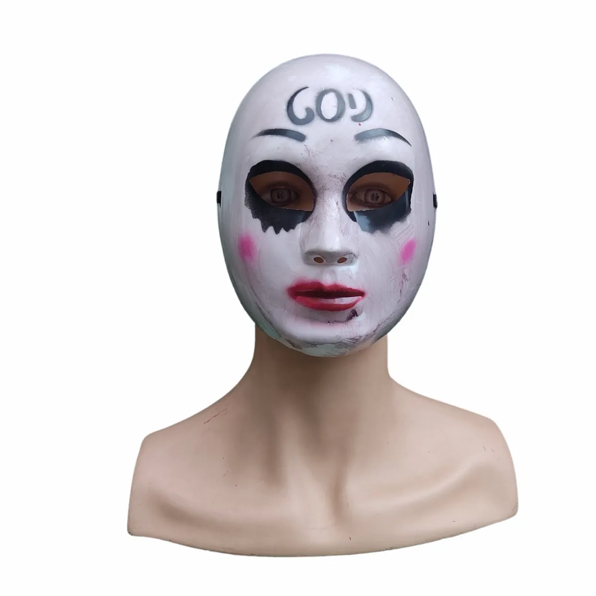 GENERICO - Máscara de GOD Mujer Purga de Plástico Importado