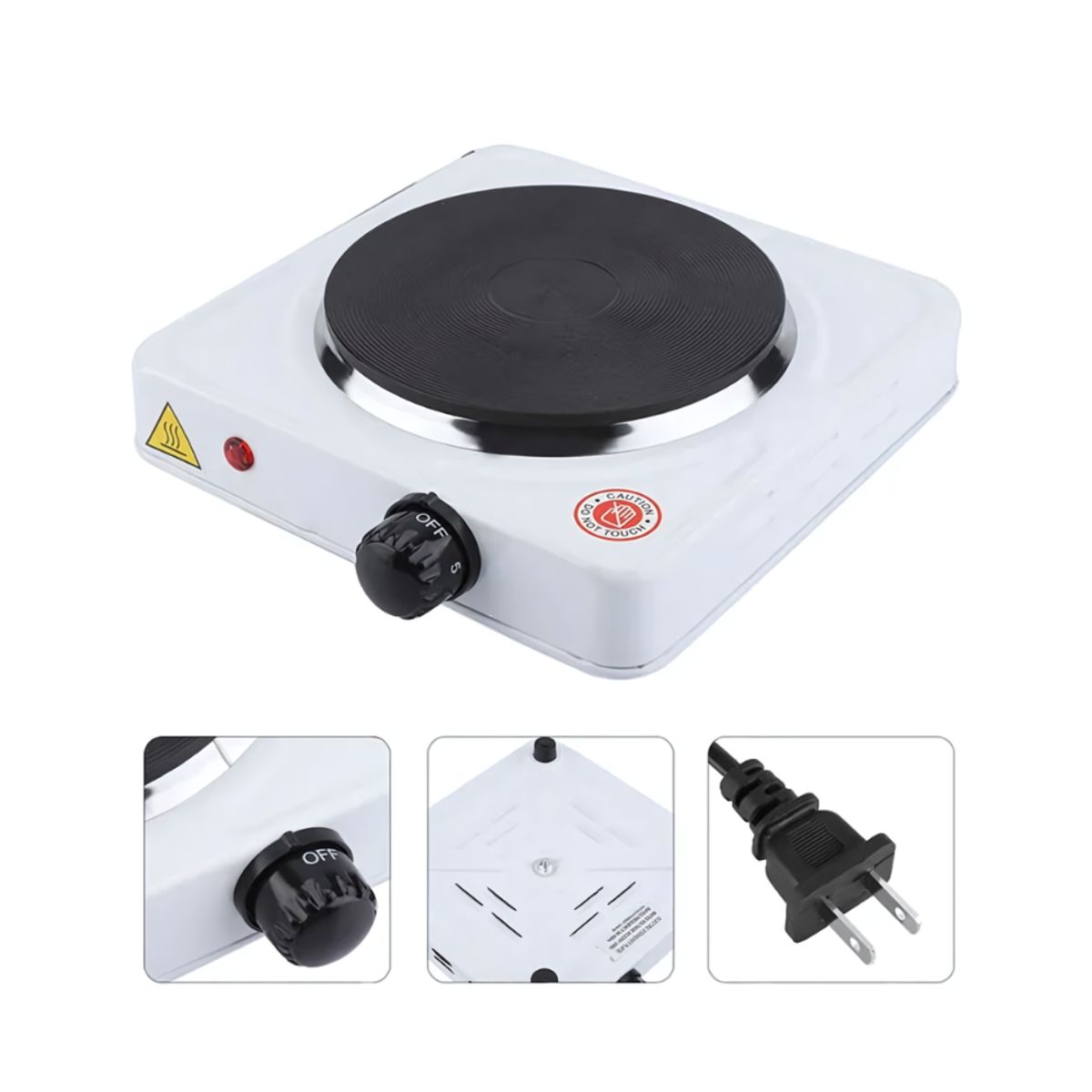 GENERICO - Kit moka italiana 6 tz + cocina portátil