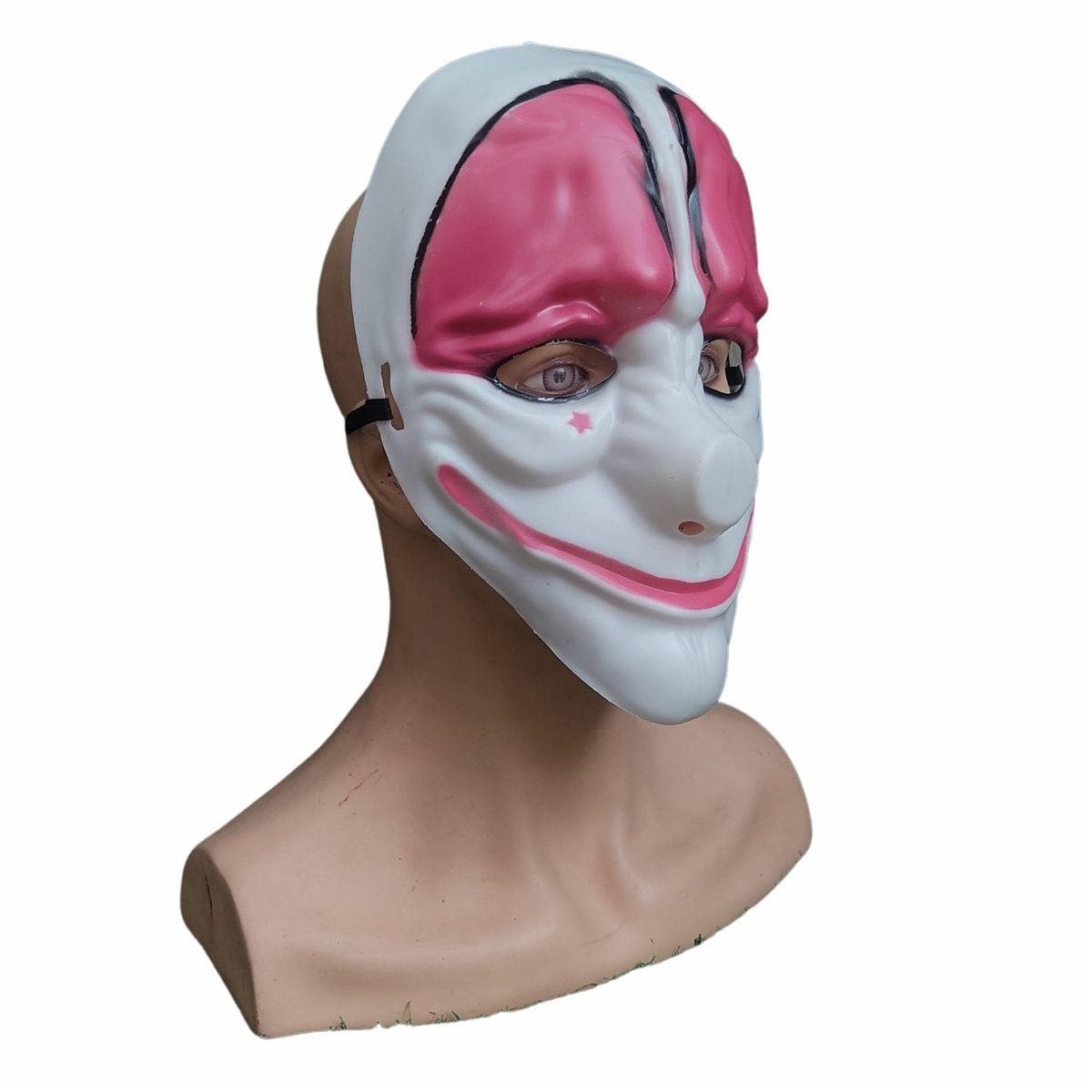 GENERICO - Máscara de Hoxton Payday Juego de Plástico Importado