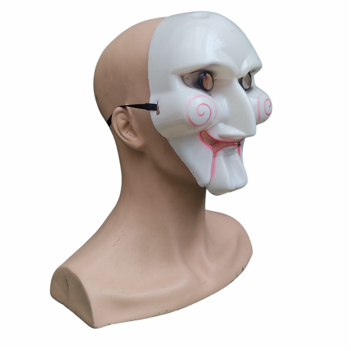 GENERICO - Máscara de Muñeco de Juego del Miedo de Plástico Importado