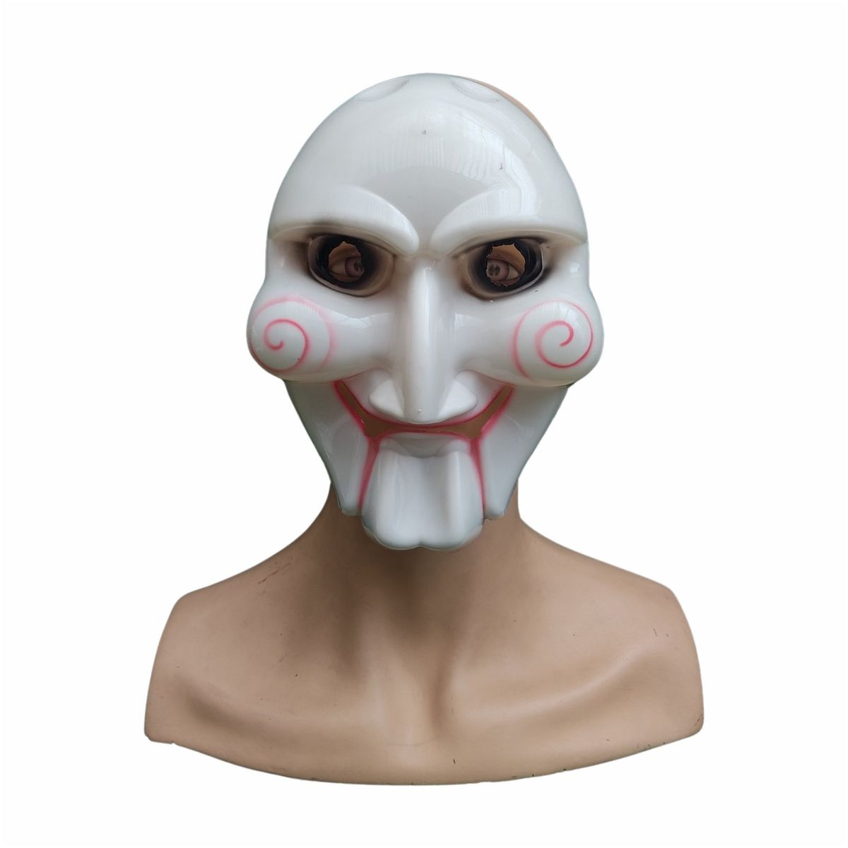 GENERICO - Máscara de Muñeco de Juego del Miedo de Plástico Importado