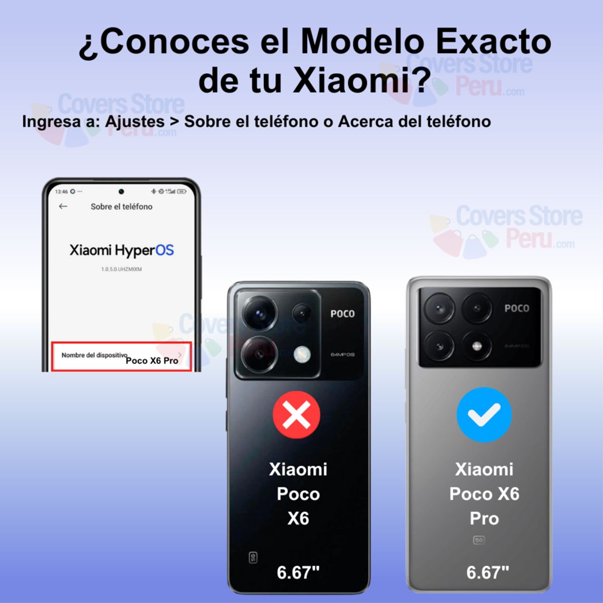 GENERICO - Funda para Xiaomi Poco X6 Pro 5G Soft Feeling Azul Resistente