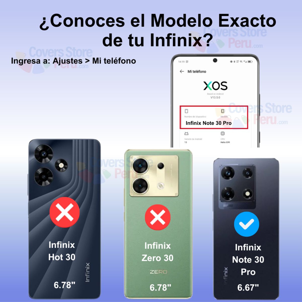 GENERICO - Funda para Infinix Hot Note  30 Pro Soft Feeling Lila Resistente