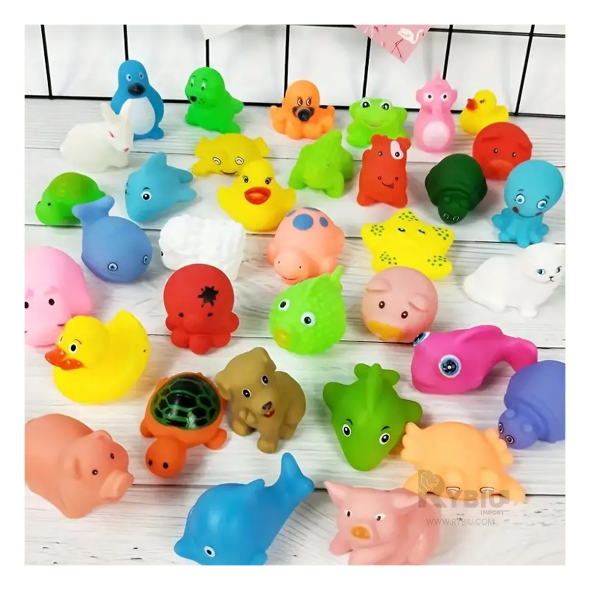 GENERICO - Toys de Animales Mixtos de Seis Piezas para Niños Multicolor