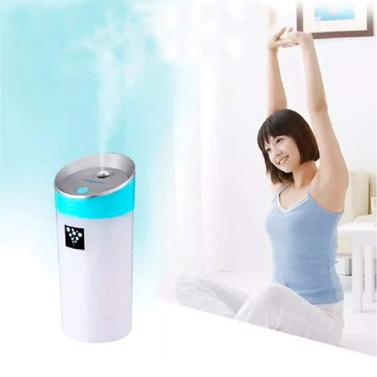 OEM - Humidificador Purificador de Aire Usb Aromaterapia Ambientador 300ML