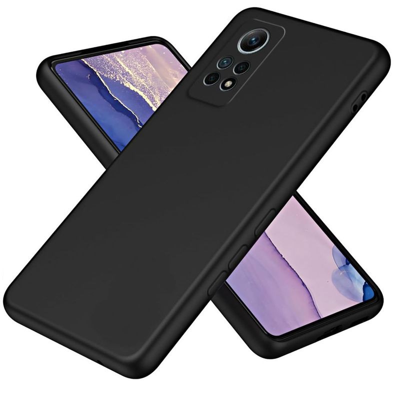 GENERICO - Funda para Xiaomi Redmi Note 13 Pro Soft Feeling Negro Resistente
