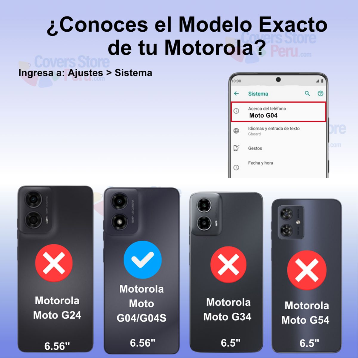GENERICO - Funda para Motorola Moto G04 Soft Feeling Antishock Lila Resistente