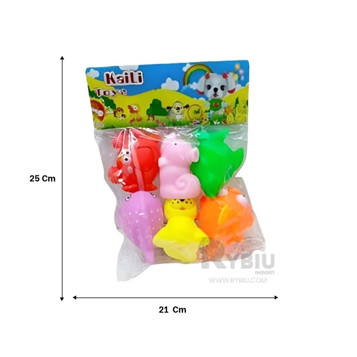 GENERICO - Set de Animates en Multicolor Y+Regalo Ligas para Peinar