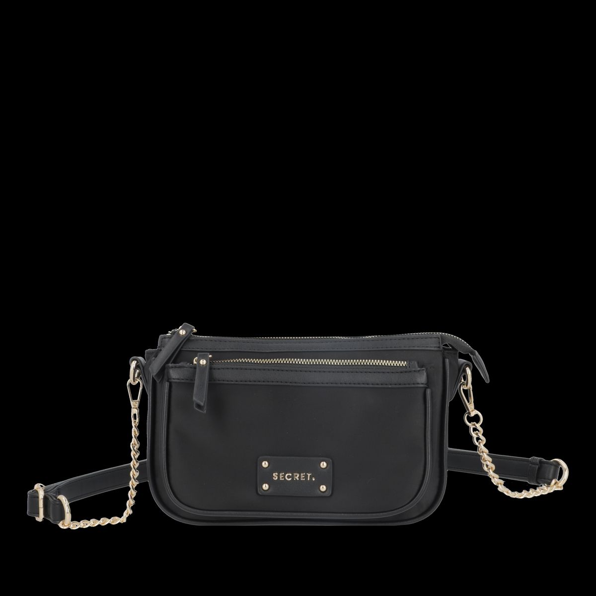 SECRET - Cartera Dinamarca Pequeña Black