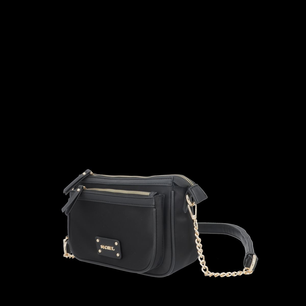 SECRET - Cartera Dinamarca Pequeña Black