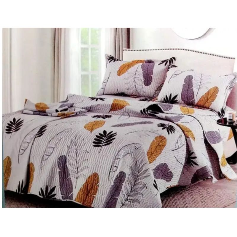 CUTE - CUBRECAMA MINGJIA 5 PIEZAS EN 2 PLAZAS