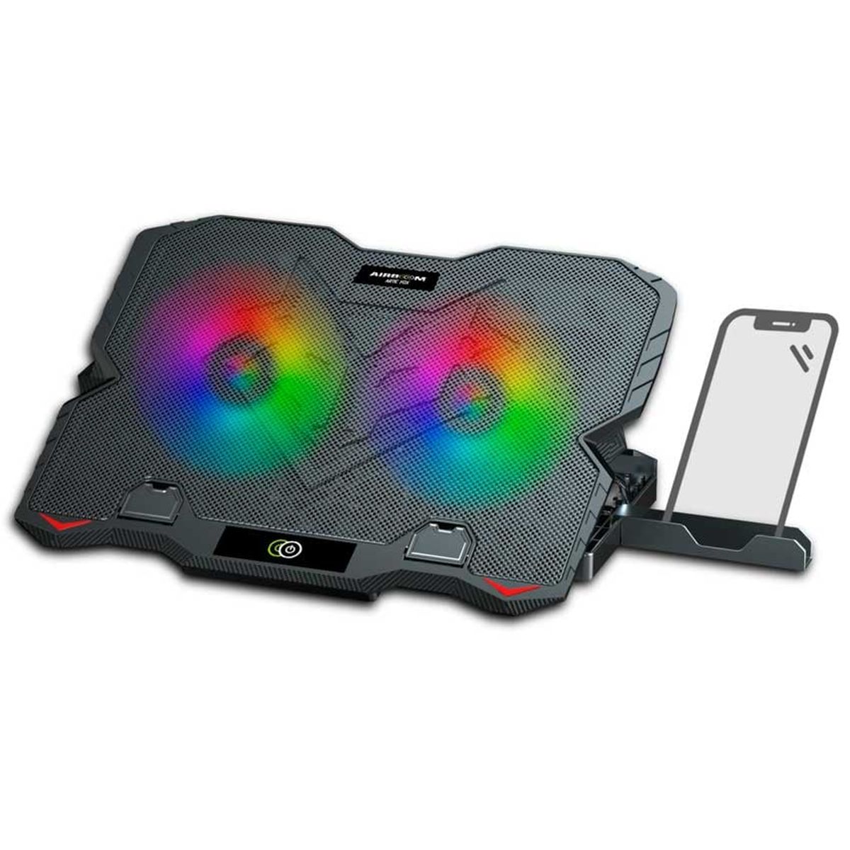 AIRBOOM - Cooler Para Laptop Airboom Artic Fox - AB 005H Fan x2  9" hasta 17”