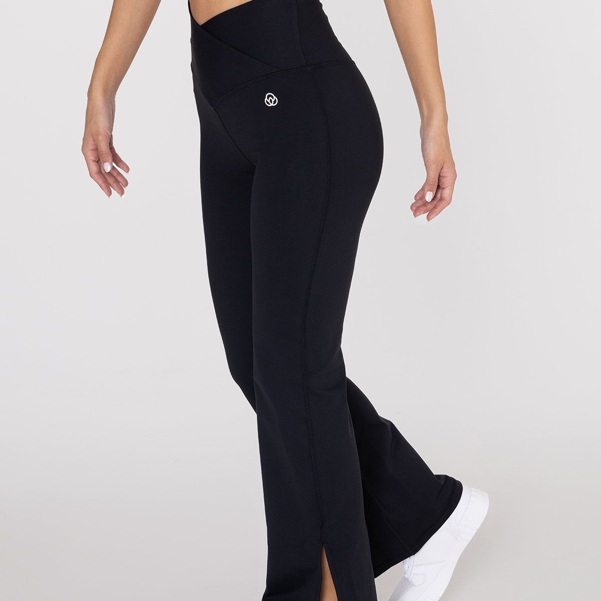 BSOUL - Legging Bsoul Mujer Split Hem Flare Legg Negro BSOUL