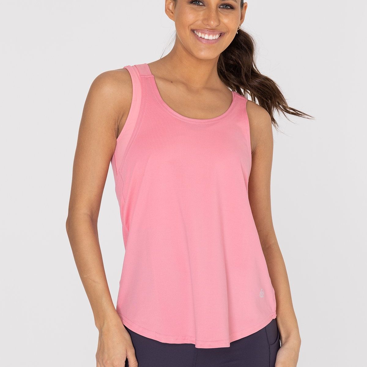 BSOUL - Polo Sin Mangas Bsoul Mujer Training Tank Rosado BSOUL