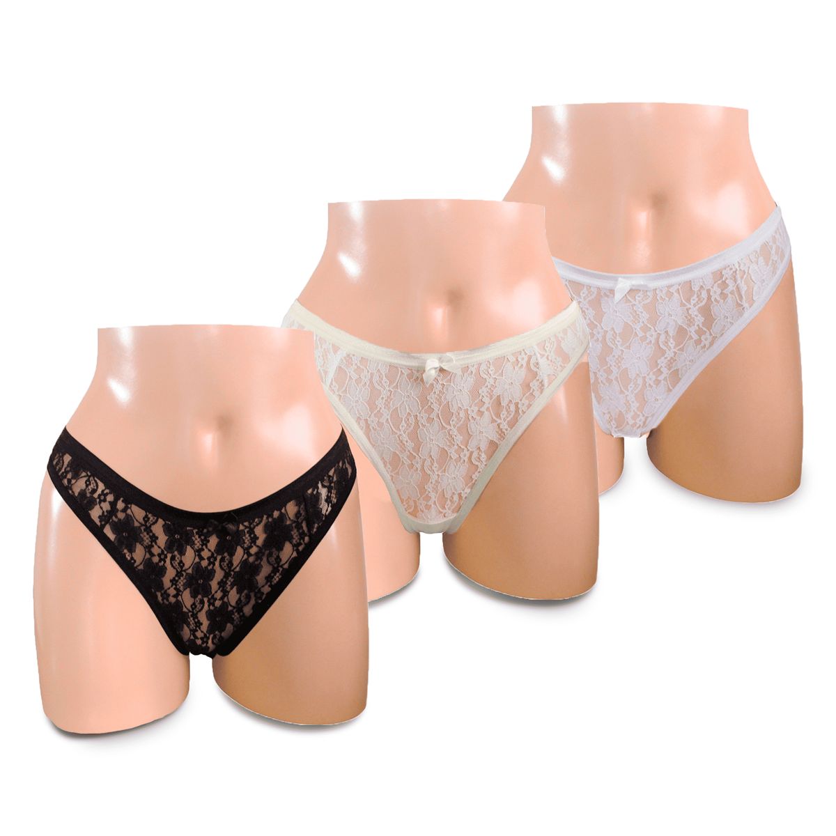 Peter Pan - Pack X3 Tanga Brasilera Peter Pan Multicolor