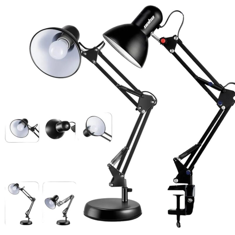 Lampara Led Para Escritorio Rack Plegable Doble Base GENERICO ...