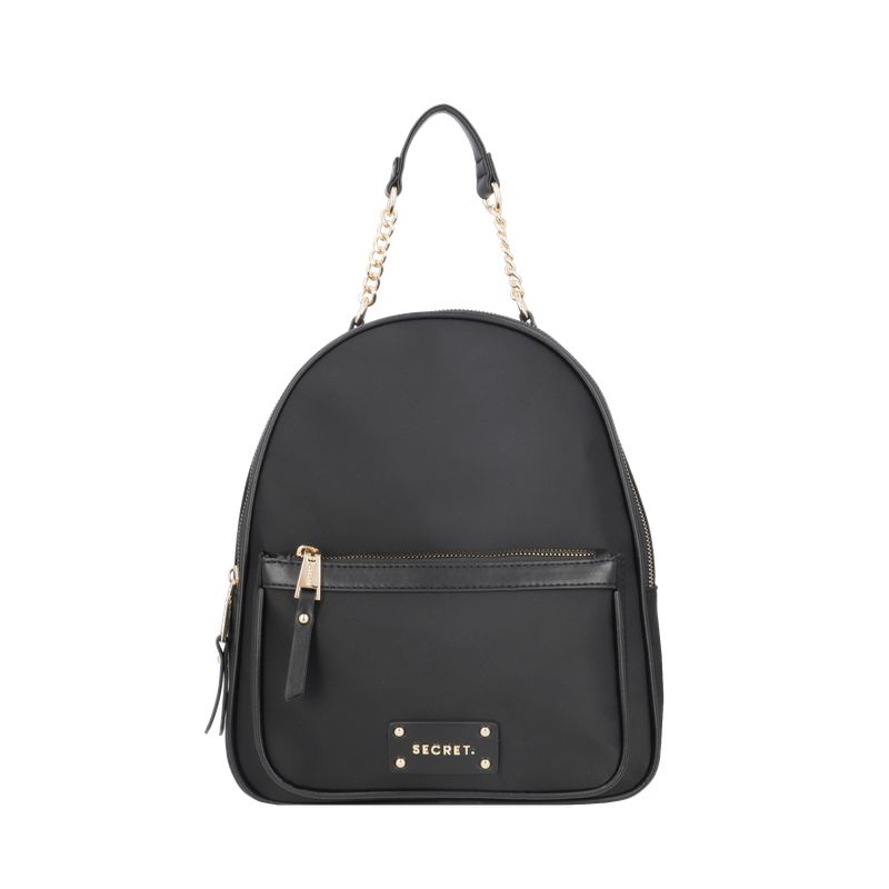 SECRET - Mochila Dinamarca Mediana Black