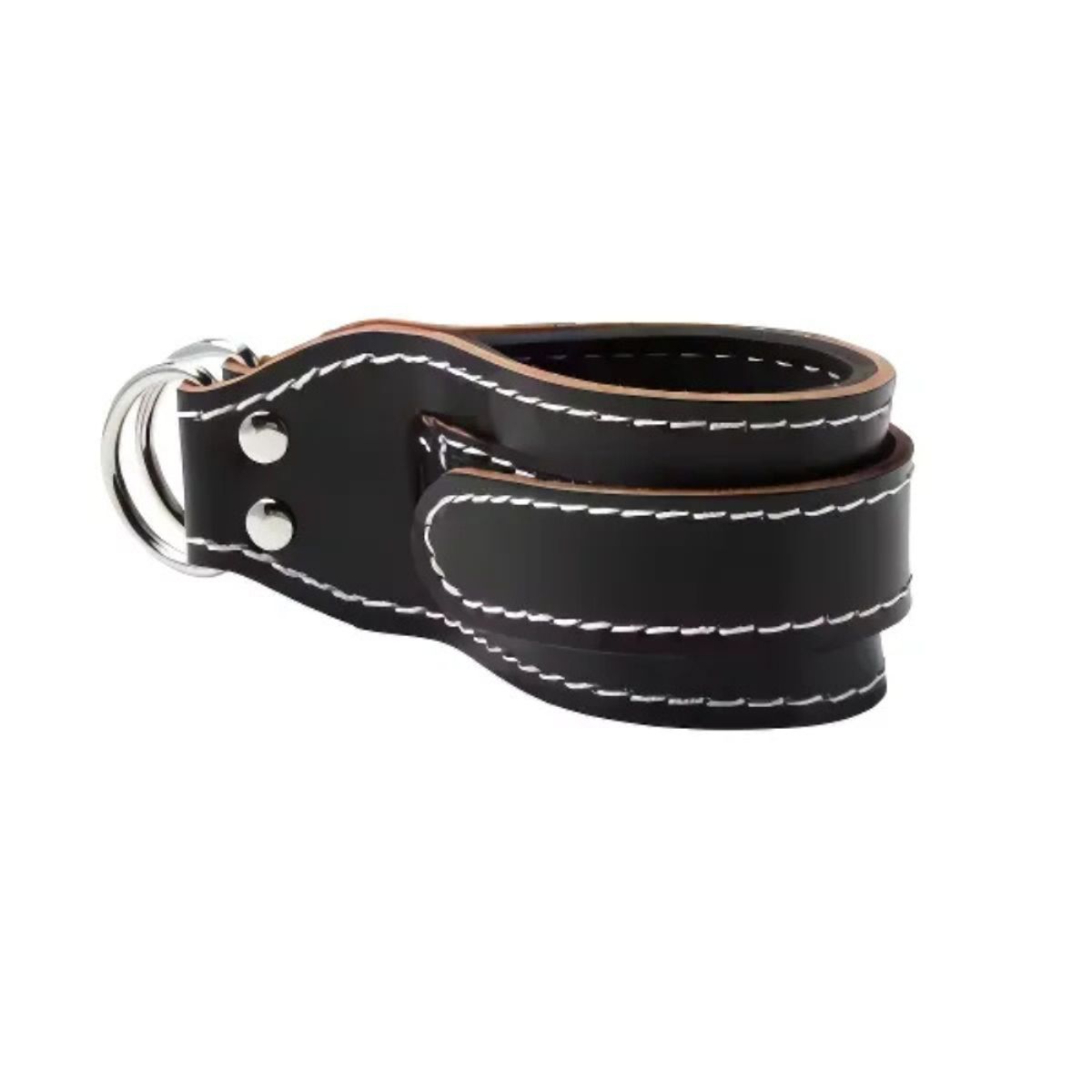 GENERICO - Tobilleras De Cuero Reforzado Para Polea