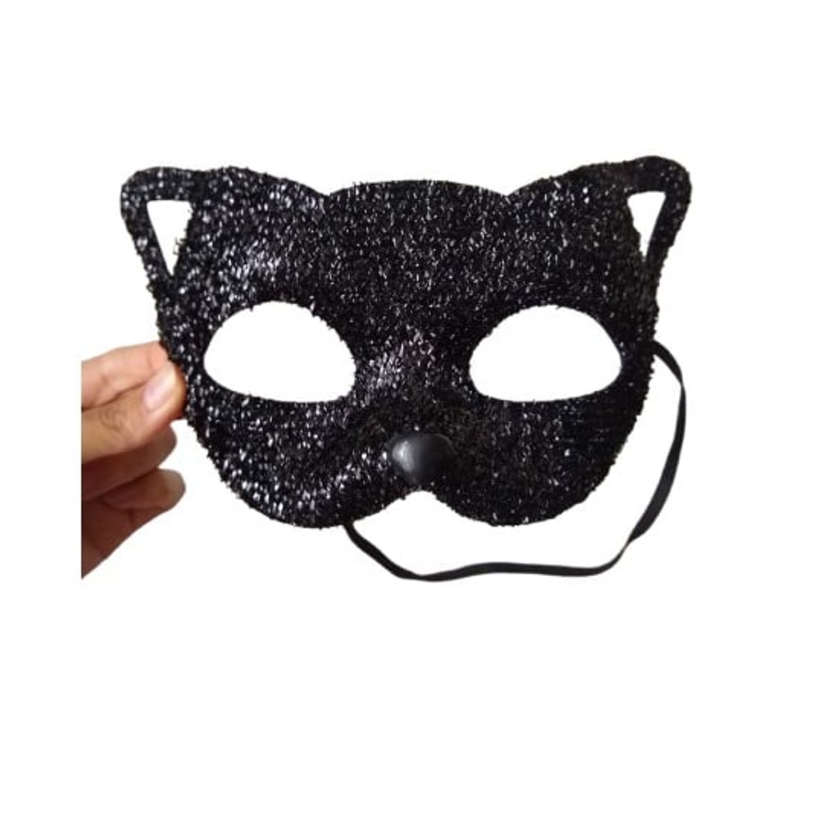 GENERICO - Antifaz gata estilo máscara veneciana disfraz Halloween