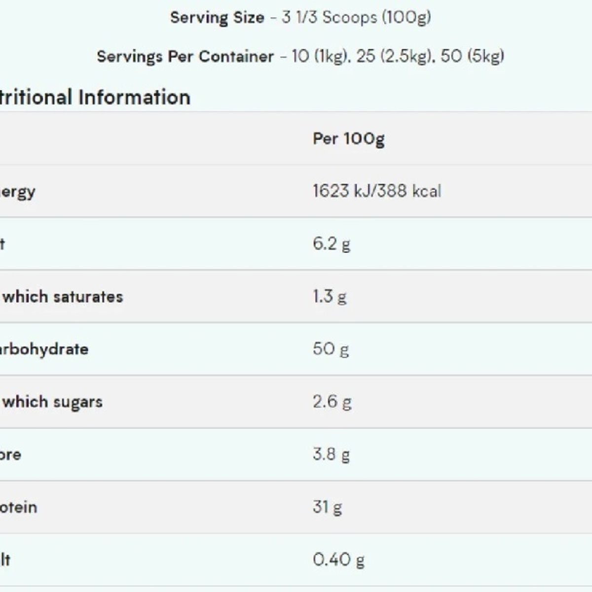 MYPROTEIN - Ganador de peso Myprotein Impact Whey Gainer 2.5 kg Chocolate smooth