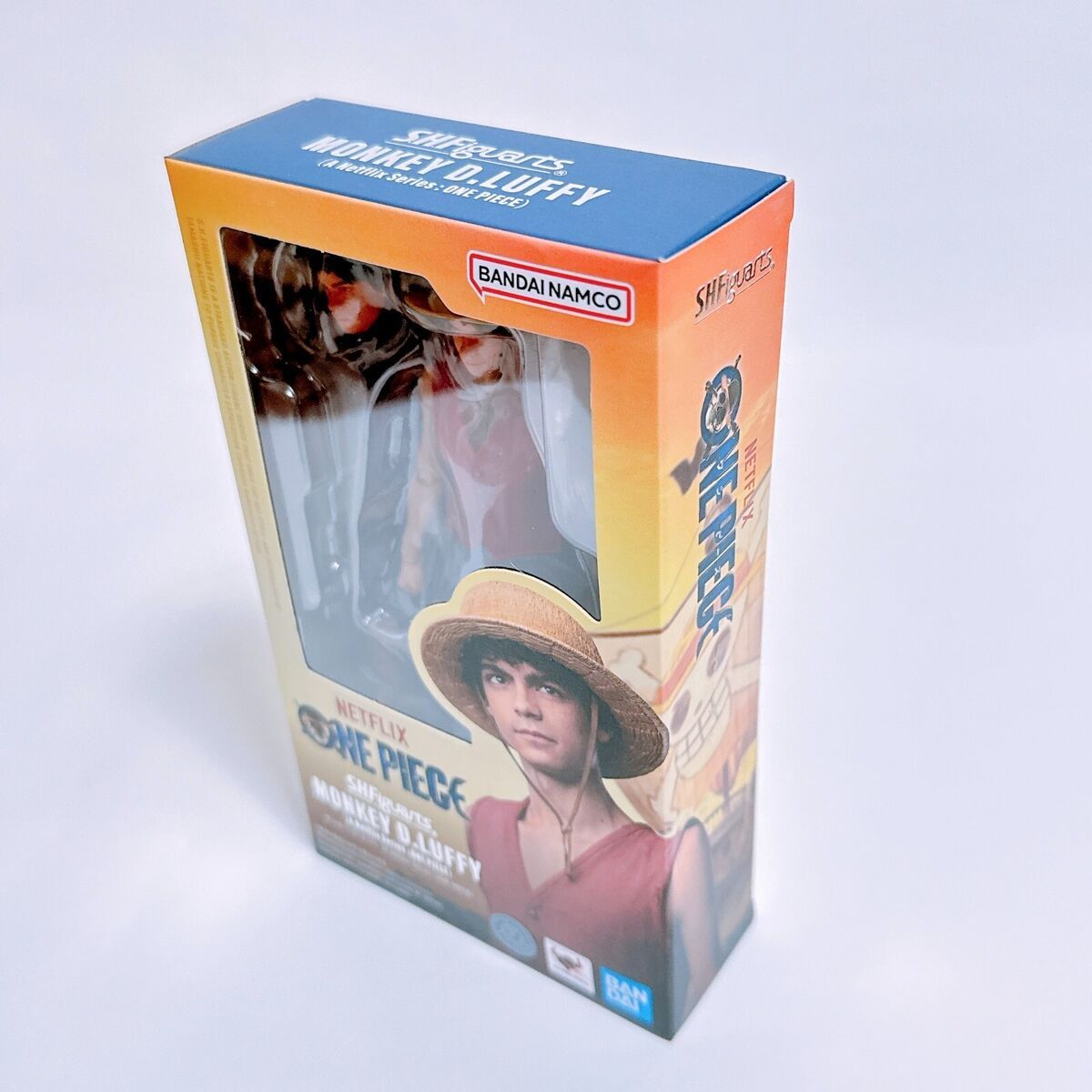 BANDAI - Figura One Piece Netflix SH Figuarts Monkey D Luffy