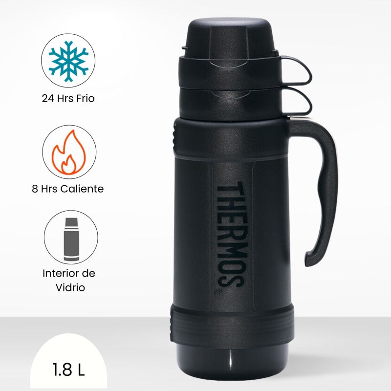 THERMOS - Termo de Bebida Eclipse 1.8l Rojo Negro