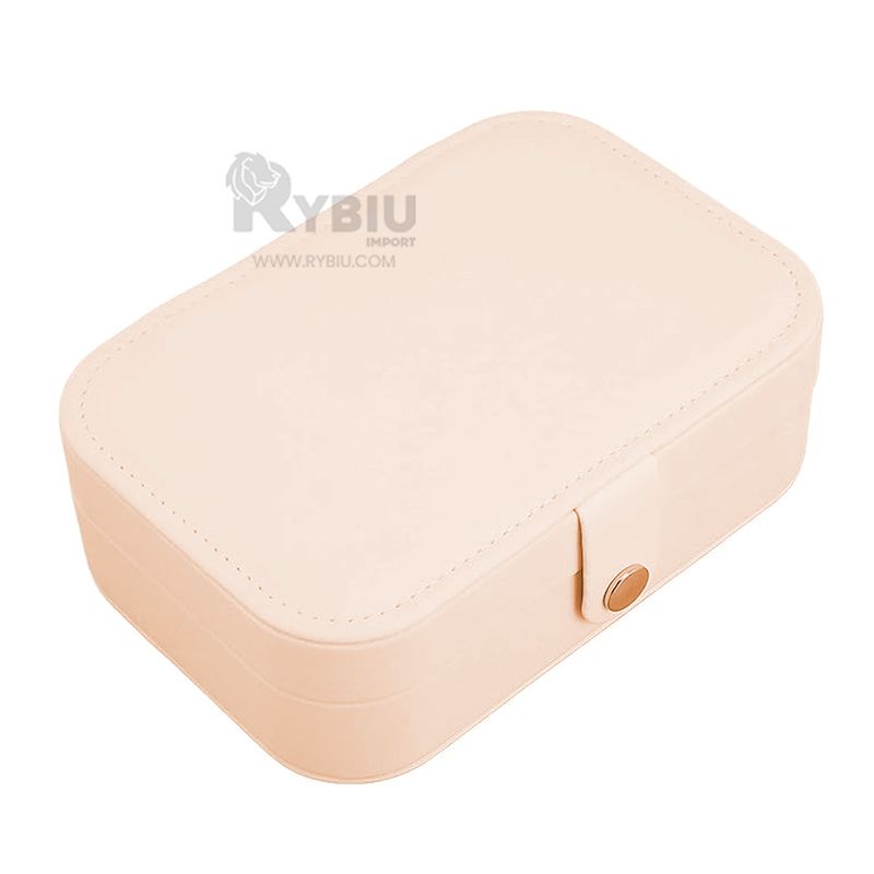 RYBIU IMPORT - Caja Rigido de Beige Claro Y+Stickers