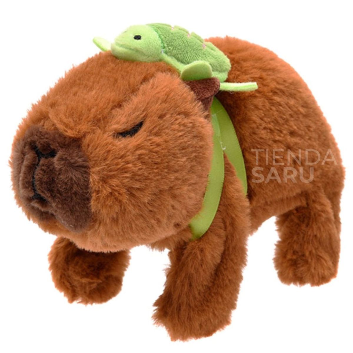 GENERICO - MUÑECO CAPIBARA CAMINA Y MUEVE EL HOCICO CON SONIDO