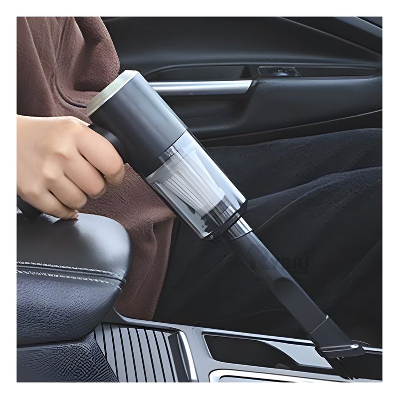 RYBIU IMPORT - Aspirador Adaptable de Mano en Color Negro Y+Regalo Agendita